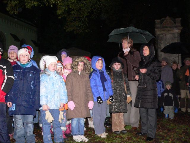 Slavnostní rozsvícení vánoční výzdoby 2.12.2007