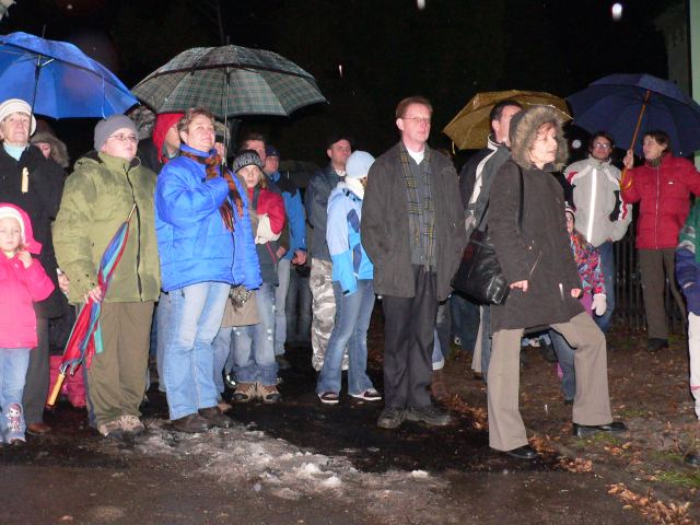 Slavnostní rozsvícení vánoční výzdoby 2.12.2007