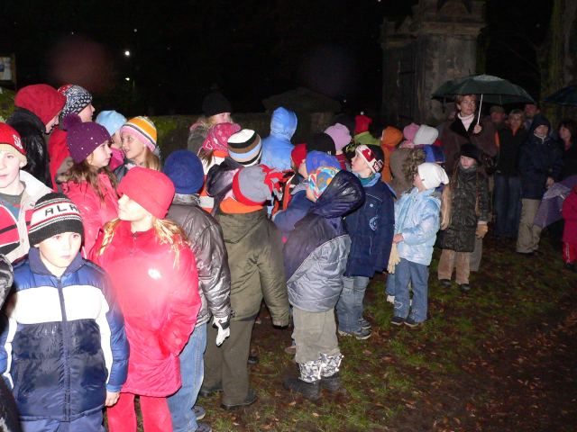 Slavnostní rozsvícení vánoční výzdoby 2.12.2007