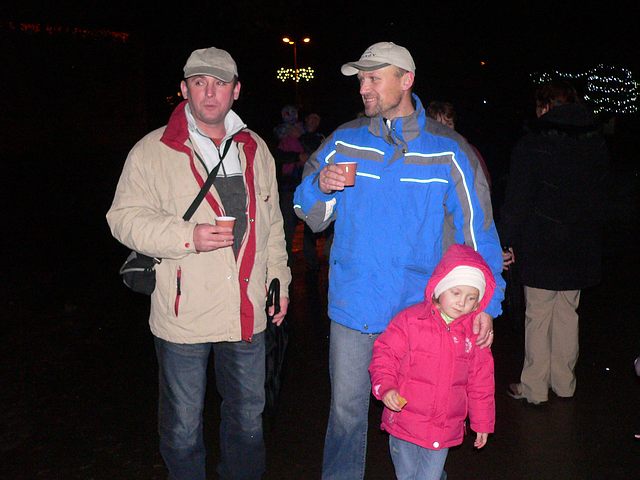 Slavnostní rozsvícení vánoční výzdoby 2.12.2007