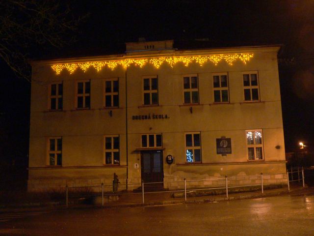 Slavnostní rozsvícení vánoční výzdoby 2.12.2007